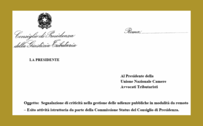 Udienze da remoto: Modifiche al Sigit