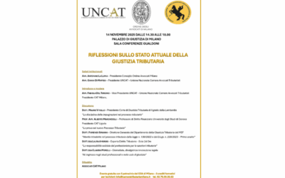 Milano- 14 novembre: Riflessioni sullo stato attuale della Giustizia Tributaria